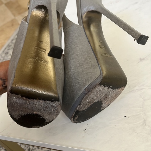 YSL sling back heels - Picture 4 of 6
